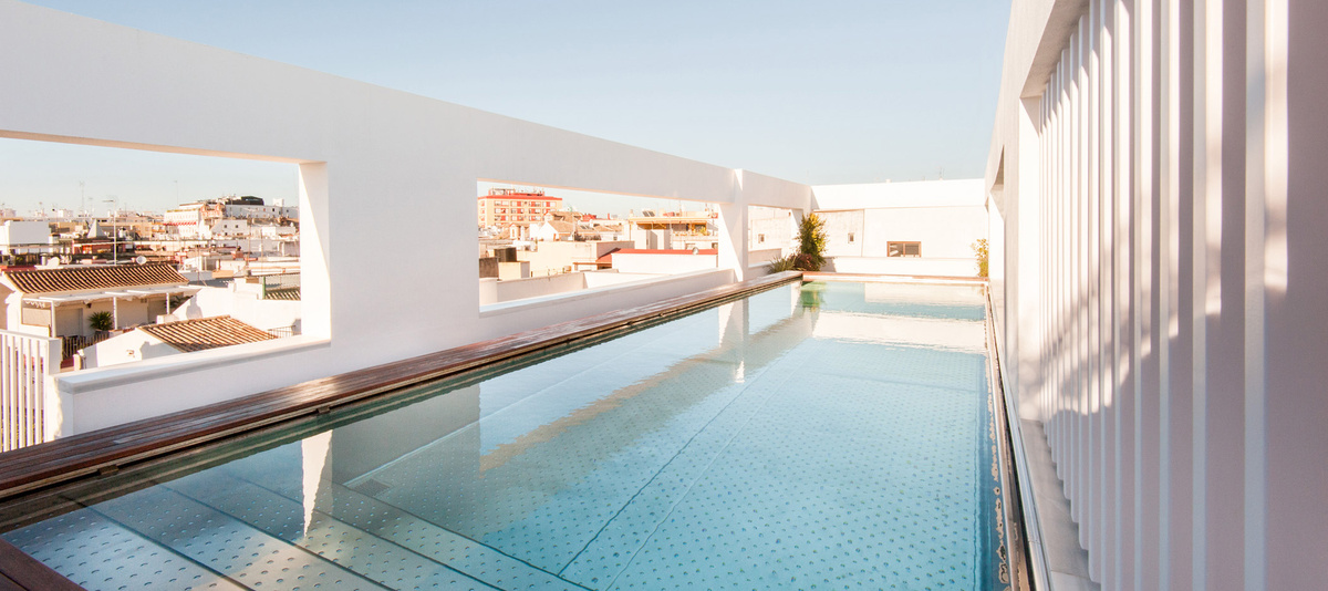 Hotel Mercer Sevilla - Terraza