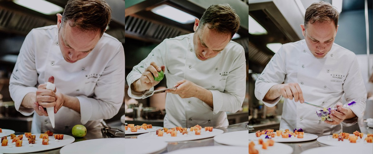 Chef Xavier Lahuerta at the Mercer Barcelona