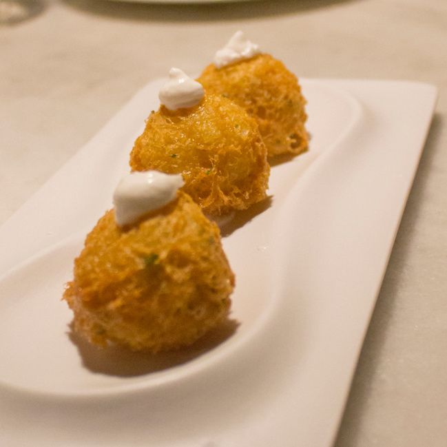 Cod fritters by Le Bouchon, enjoy our homemade recipe 